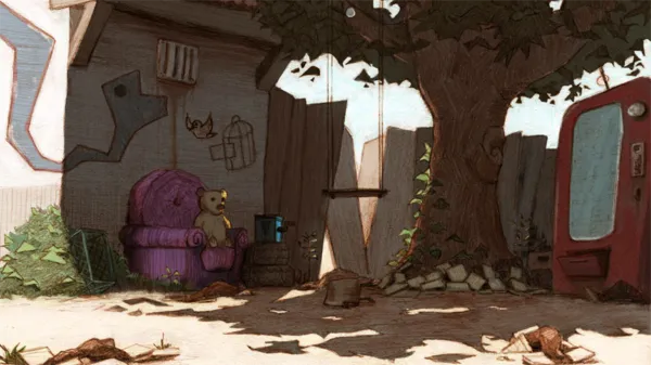 Trafohuisje = Illustratie